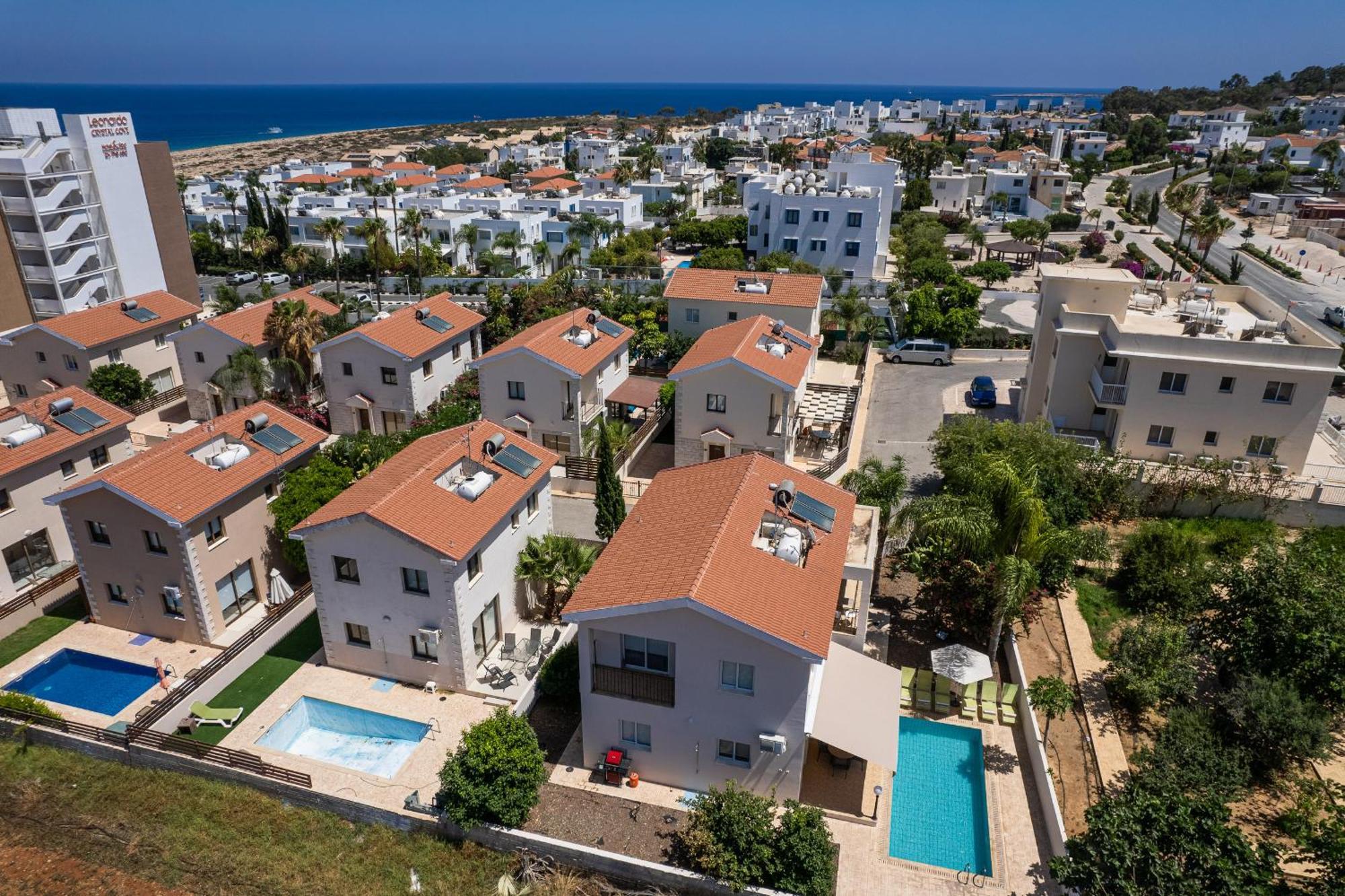 Konnos Villa Ekaterina Protaras Extérieur photo
