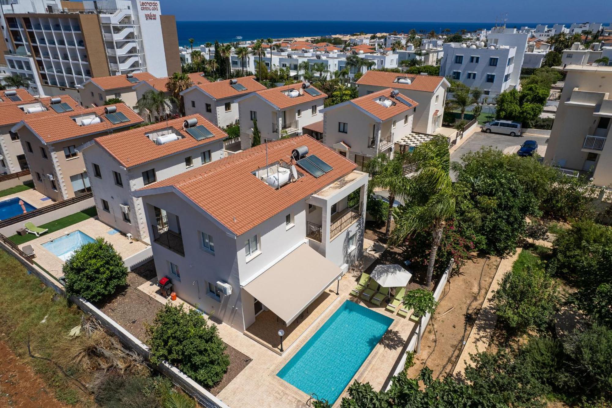 Konnos Villa Ekaterina Protaras Extérieur photo